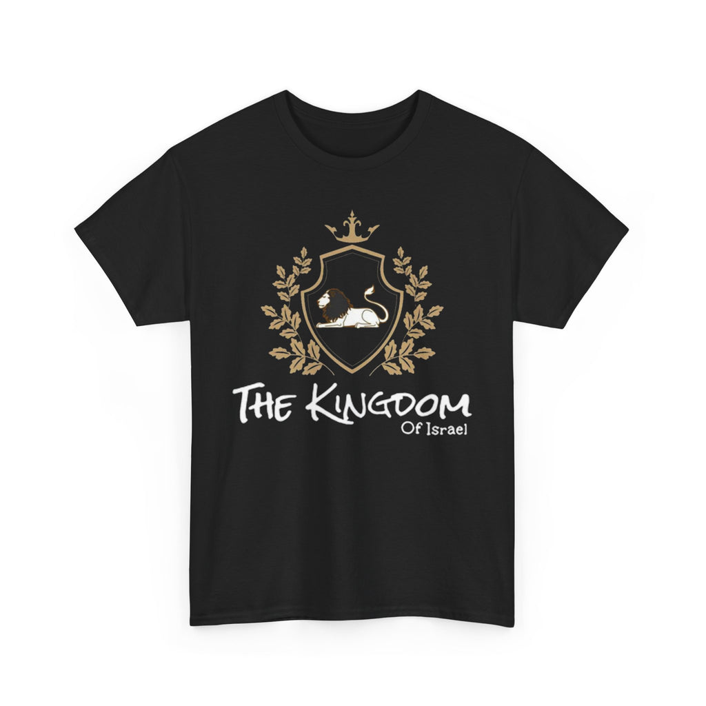 The Kingdom of Israel Unisex Heavy 100% Cotton Tee, Casual Shirt, Everyday Wear, Gift for Him/Her, Comfortable Tee for All Occasions